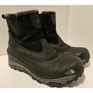 NorthFace Black Slip-on Winter Insulated Boots Heat Seeker 200 Gram Mens Size 12